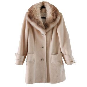 Vintage Penny Lane Coat Ivory Fur Stole, Approximately a Medium